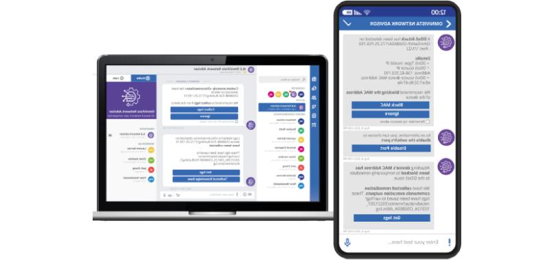 omnivista network advisor, AI-based network ops companion.